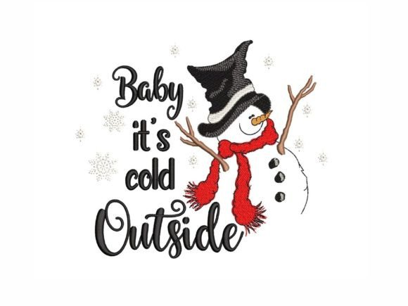 Baby It s Cold Outside Embroidery Review