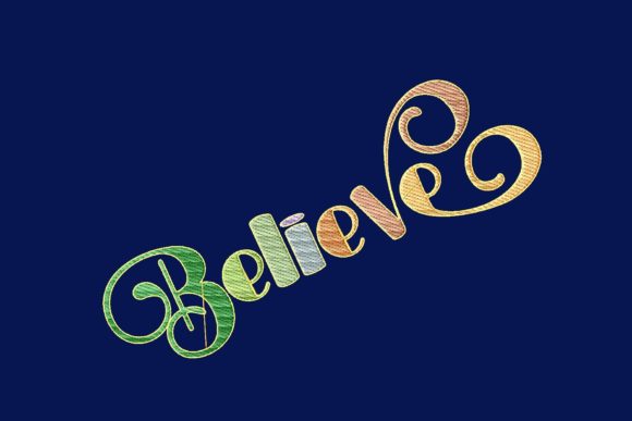 Believe Embroidery Design Review