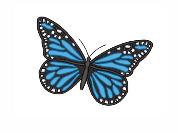 Blue Butterfly Embroidery Review for Boutique Apparel