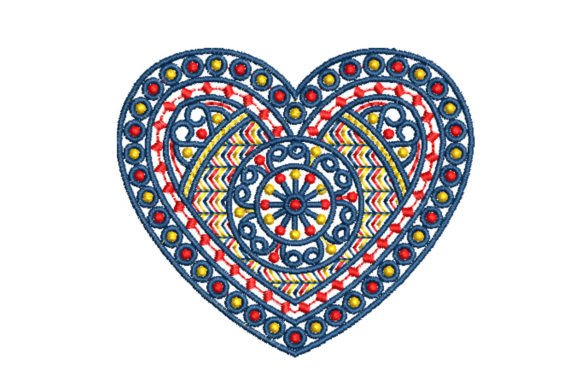 Decorative Heart Embroidery Review for Merch
