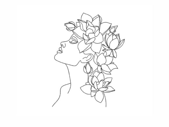 Floral Woman Embroidery Review
