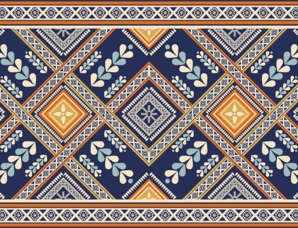 Review: Ethnic Embroidery Border Pattern