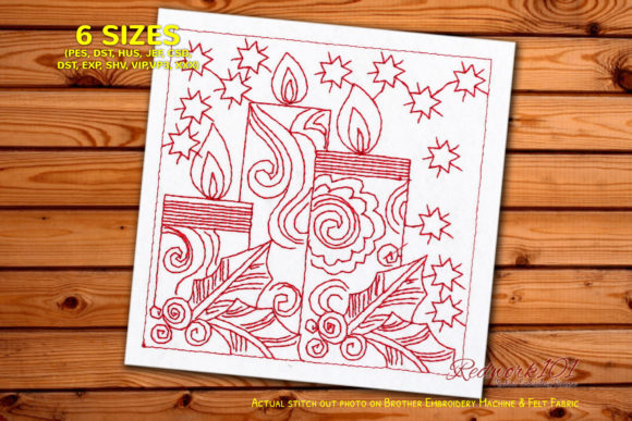 Reviewing Decorative Christmas Candel Design for Boutique Apparel