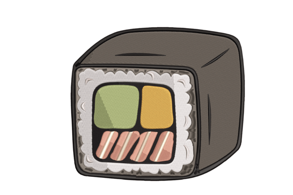 Sushi Embroidery Design Review for Holiday Collections